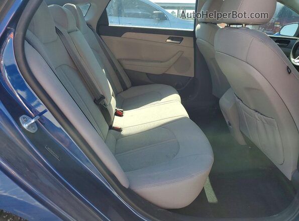 5NPE24AF0KH732435 2019 HYUNDAI SONATA Синий 