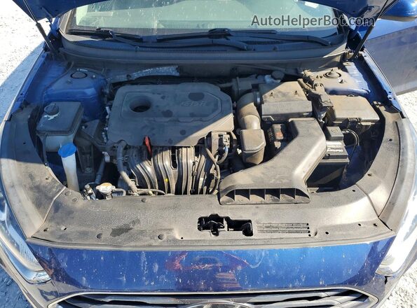 5NPE24AF0KH732435 2019 HYUNDAI SONATA Синий 