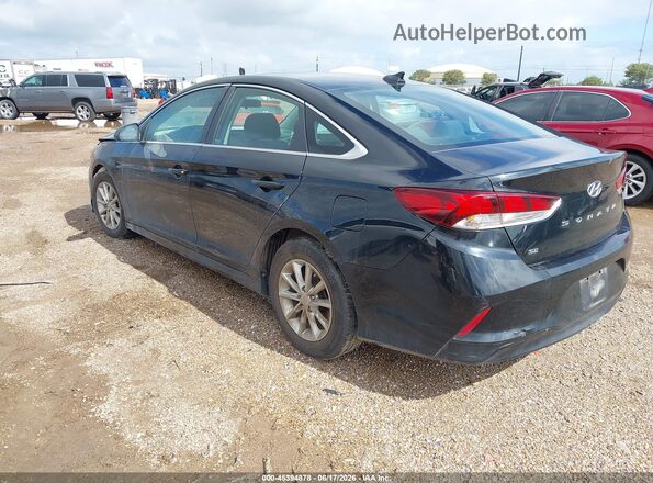 5NPE24AF0KH740244 2019 HYUNDAI SONATA Черный Задняя левая четверть