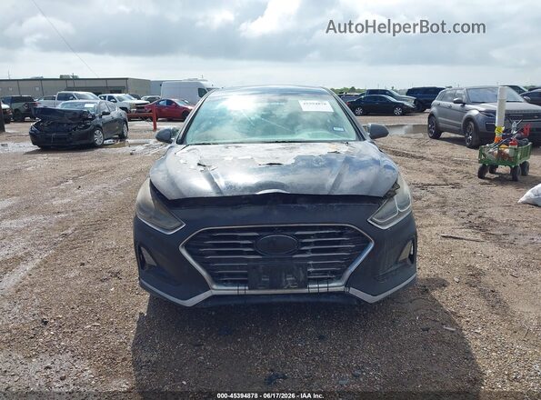 5NPE24AF0KH740244 2019 HYUNDAI SONATA Черный Вид спереди