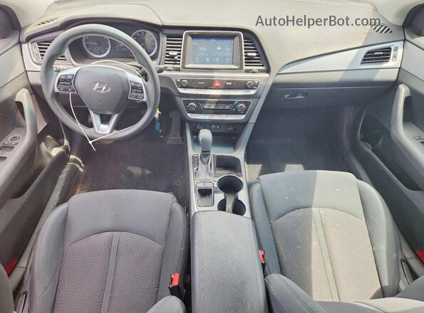 5NPE24AF0KH747663 2019 HYUNDAI SONATA White 