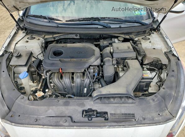 5NPE24AF0KH747663 2019 HYUNDAI SONATA White 