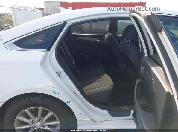 5NPE24AF0KH754824 2019 HYUNDAI SONATA White Widok naklejki z numerem VIN