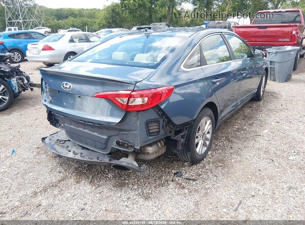 5NPE24AF1GH275271 2016 HYUNDAI SONATA Light Blue Trasero derecho