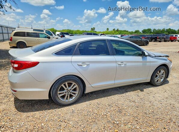 5NPE24AF1GH296265 2016 HYUNDAI SONATA Silver Trasero derecho