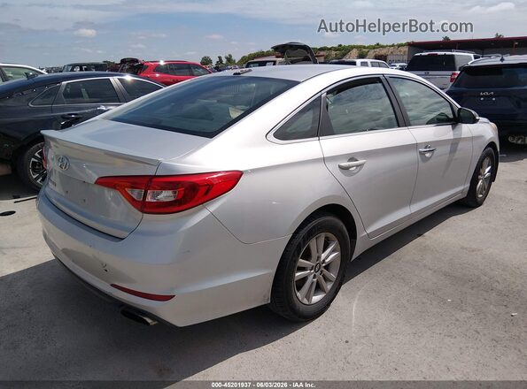 5NPE24AF1GH335310 2016 HYUNDAI SONATA Серебряный 