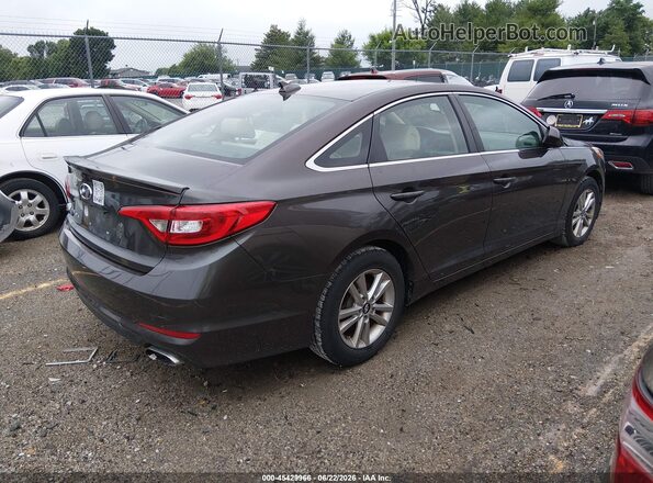 5NPE24AF1GH339941 2016 HYUNDAI SONATA Brown Trasero derecho