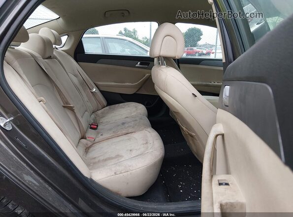 5NPE24AF1GH339941 2016 HYUNDAI SONATA Brown Vista de la etiqueta del VIN