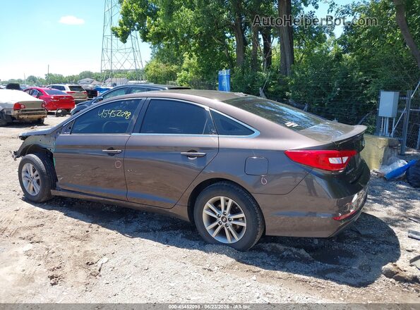 5NPE24AF1GH356433 2016 HYUNDAI SONATA Gray Հետևի ձախ