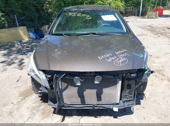 5NPE24AF1GH356433 2016 HYUNDAI SONATA Gray Սալոնի հետևի տեսք