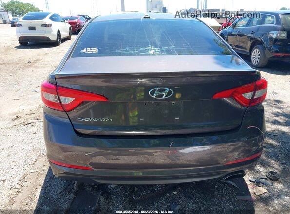 5NPE24AF1GH356433 2016 HYUNDAI SONATA Gray 