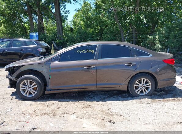 5NPE24AF1GH356433 2016 HYUNDAI SONATA Gray 
