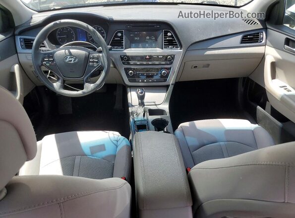 5NPE24AF1GH358358 2016 HYUNDAI SONATA White Dashboard view
