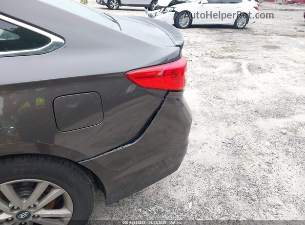 5NPE24AF1GH366024 2016 HYUNDAI SONATA Gray Դիմացի տեսք