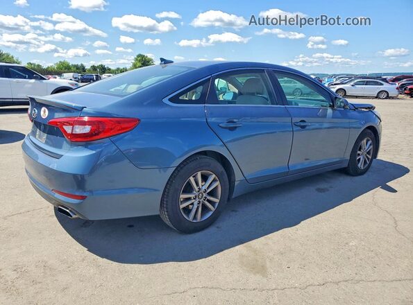 5NPE24AF1GH393076 2016 HYUNDAI SONATA Blue უკანა მარჯვენა