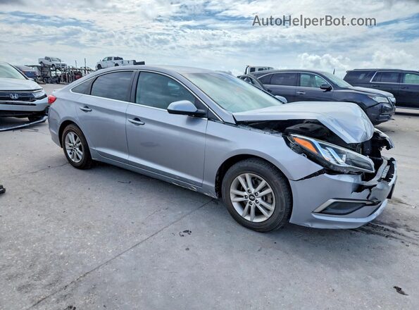 5NPE24AF1HH462205 2017 HYUNDAI SONATA Silver წინა მარჯვენა