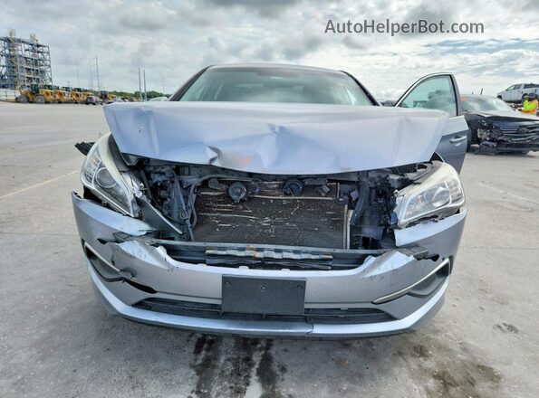 5NPE24AF1HH462205 2017 HYUNDAI SONATA Silver წინა ხედი