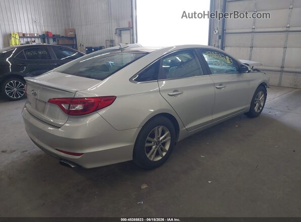 5NPE24AF1HH472684 2017 HYUNDAI SONATA Silver უკანა მარჯვენა