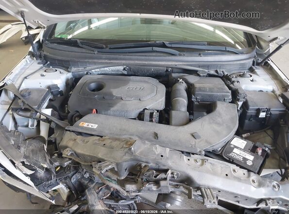 5NPE24AF1HH472684 2017 HYUNDAI SONATA Silver უკანა ხედი