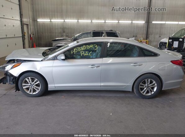 5NPE24AF1HH472684 2017 HYUNDAI SONATA Silver სალონის 360-გრადუსიანი ხედი