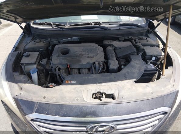 5NPE24AF1HH477836 2017 HYUNDAI SONATA Black Rear view