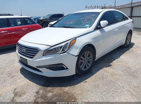 5NPE24AF1HH484186 2017 HYUNDAI SONATA White 