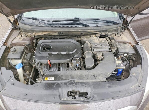 5NPE24AF1HH504260 2017 HYUNDAI SONATA Brown 