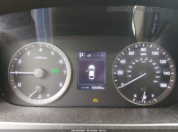 5NPE24AF1HH510656 2017 HYUNDAI SONATA Black Вид задніх сидінь