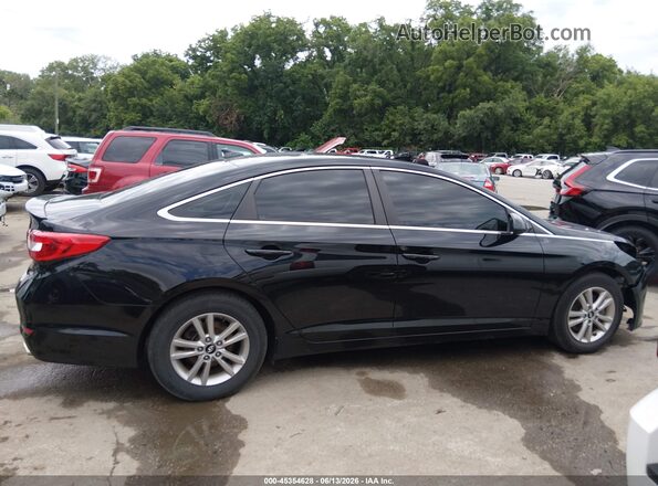 5NPE24AF1HH510656 2017 HYUNDAI SONATA Black Панорамний вид салону 360°