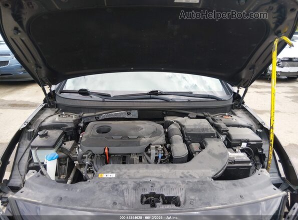 5NPE24AF1HH510656 2017 HYUNDAI SONATA Black Вид ззаду