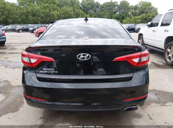 5NPE24AF1HH510656 2017 HYUNDAI SONATA Black 