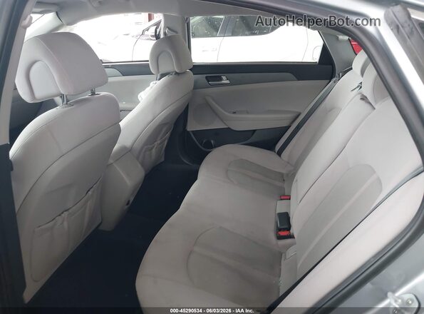 5NPE24AF1HH522970 2017 HYUNDAI SONATA Silver VIN sticker view