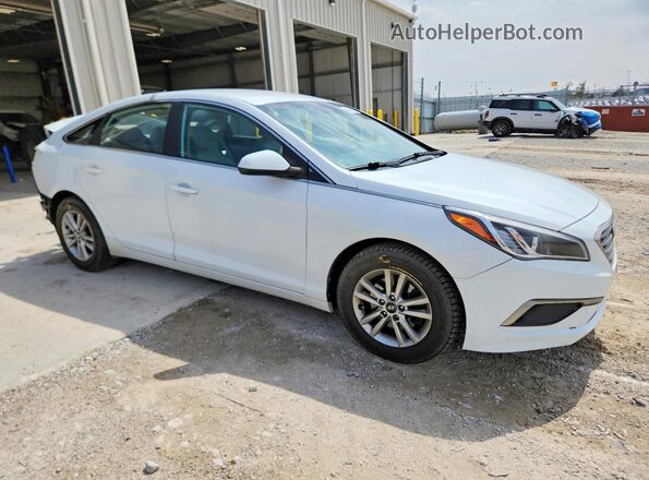 5NPE24AF1HH531877 2017 HYUNDAI SONATA White Передня права чверть