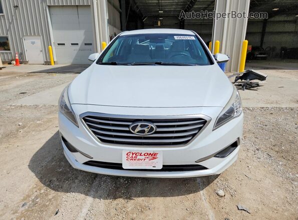 5NPE24AF1HH531877 2017 HYUNDAI SONATA White Вид спереду
