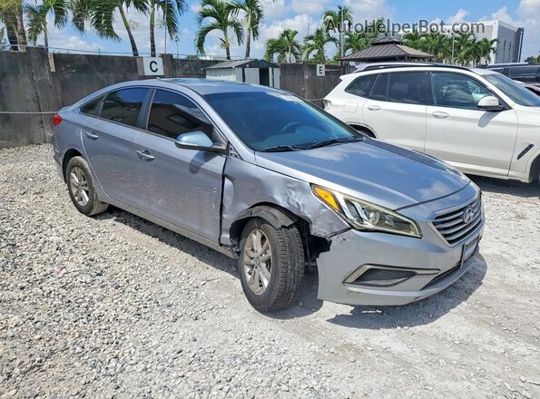 5NPE24AF1HH534214 2017 HYUNDAI SONATA Серый 