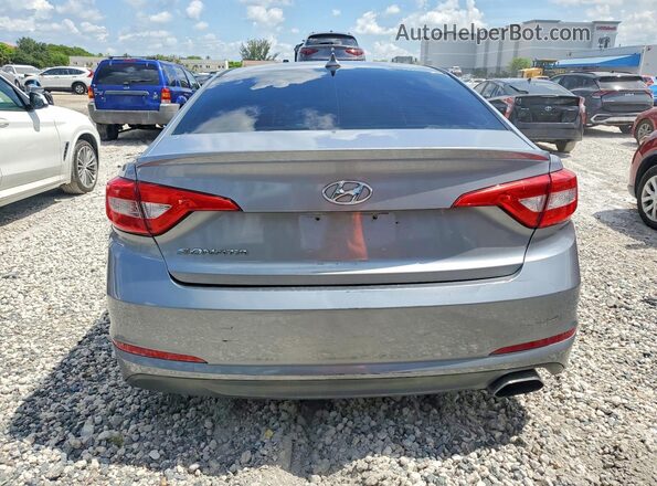 5NPE24AF1HH534214 2017 HYUNDAI SONATA Серый 