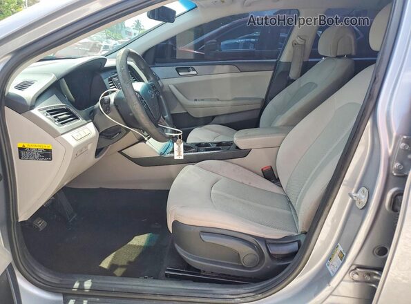 5NPE24AF1HH534214 2017 HYUNDAI SONATA Серый 