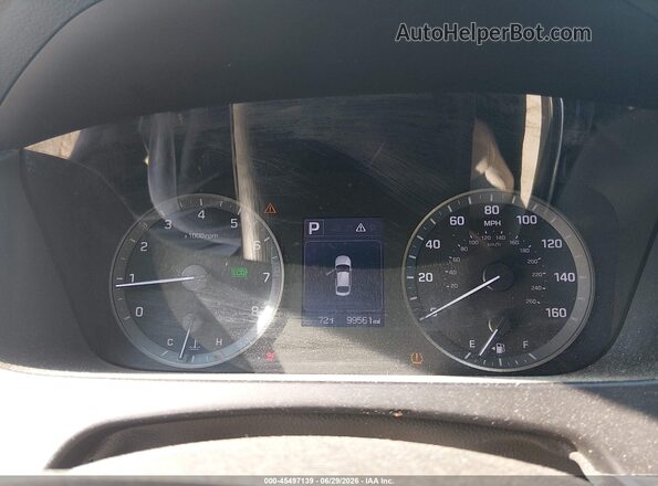 5NPE24AF1HH543964 2017 HYUNDAI SONATA Silver Widok tylnych siedzeń