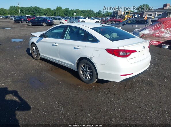 5NPE24AF1HH548520 2017 HYUNDAI SONATA White Tył lewy