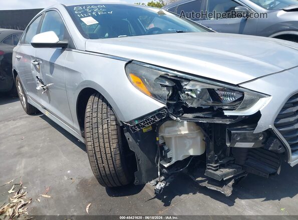 5NPE24AF1JH599425 2018 HYUNDAI SONATA Silver Vista frontal