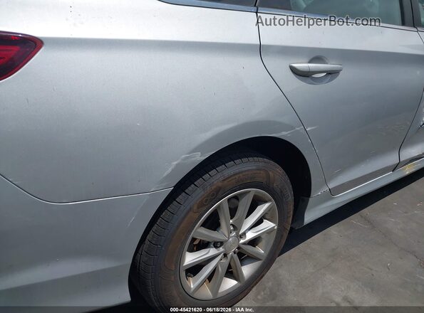 5NPE24AF1JH599425 2018 HYUNDAI SONATA Silver 