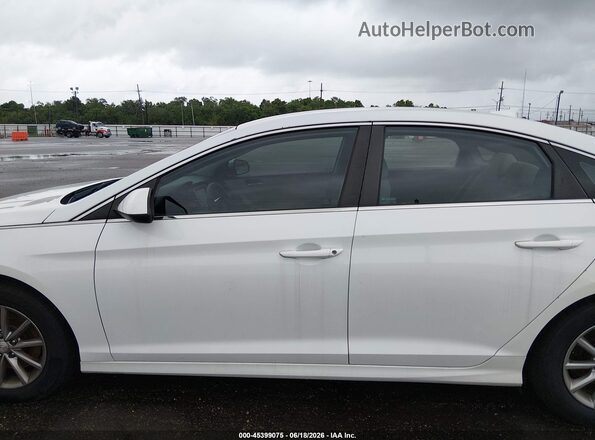 5NPE24AF1JH603828 2018 HYUNDAI SONATA White Vista interior de 360 grados