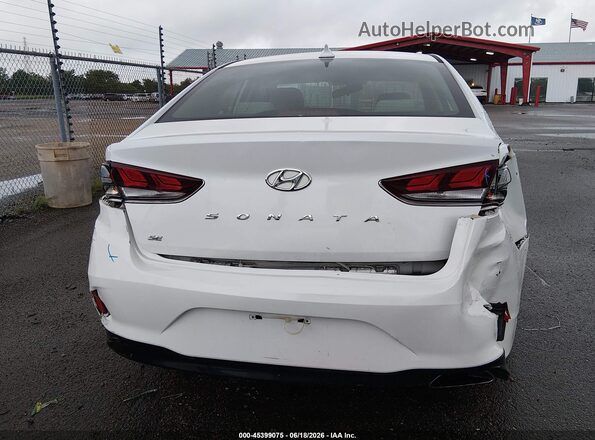 5NPE24AF1JH603828 2018 HYUNDAI SONATA White 