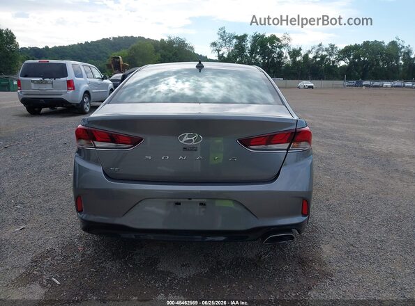5NPE24AF1JH613808 2018 HYUNDAI SONATA Gray 