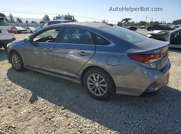 5NPE24AF1JH633024 2018 HYUNDAI SONATA Charcoal Rear left