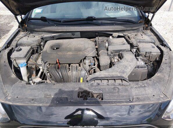 5NPE24AF1JH673443 2018 HYUNDAI SONATA Black უკანა ხედი