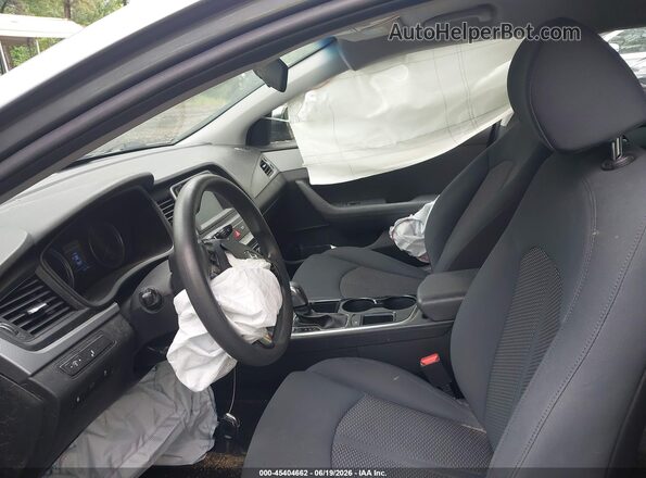 5NPE24AF1JH680800 2018 HYUNDAI SONATA Gray Սալոնի դիմացի տեսք