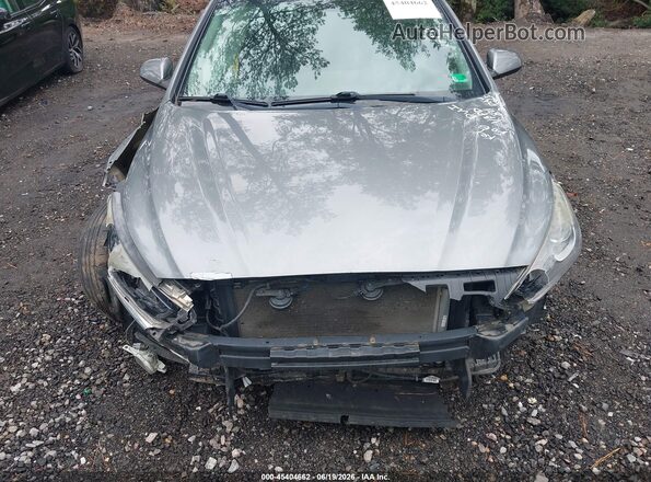 5NPE24AF1JH680800 2018 HYUNDAI SONATA Gray Դիմացի տեսք
