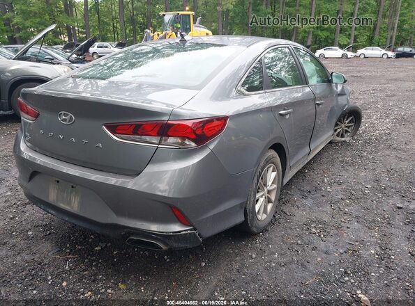 5NPE24AF1JH680800 2018 HYUNDAI SONATA Gray Հետևի աջ