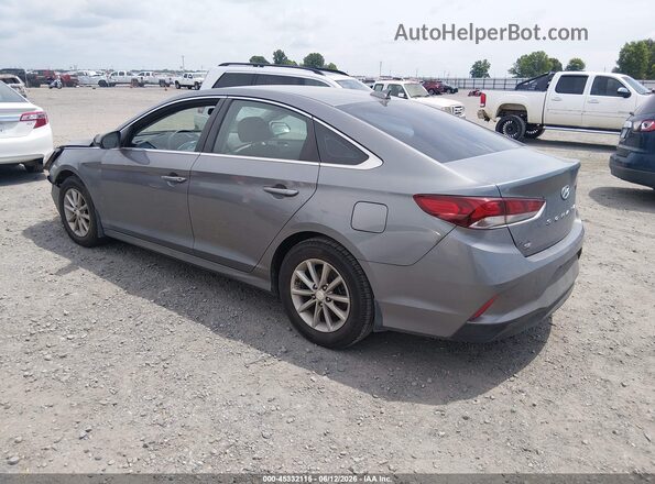 5NPE24AF1JH683325 2018 HYUNDAI SONATA Gray Tył lewy